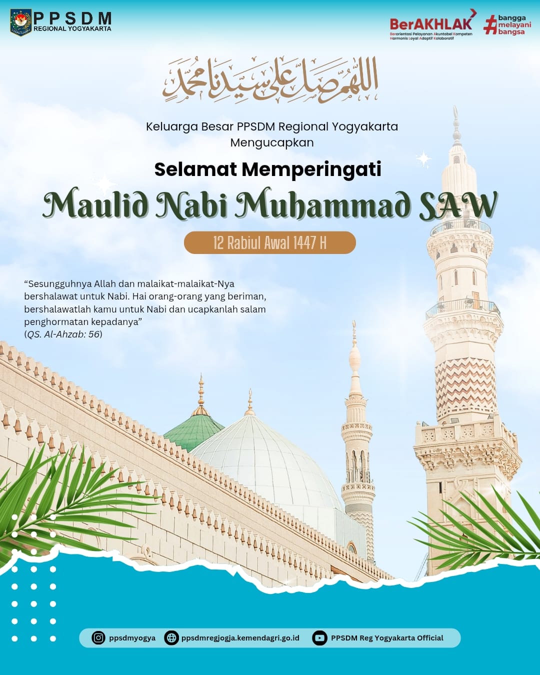 Memperingati Maulid Nabi Muhammad SAW